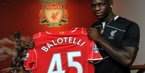 Pilih Jersey Nomor 45, Ini Alasan Balotelli Pilih Jersey Nomor 45, Ini Alasan Balotelli