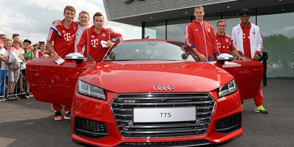 Inilah Mobil Audi Pilihan Penggawa Bayern Inilah Mobil Audi Pilihan Penggawa Bayern