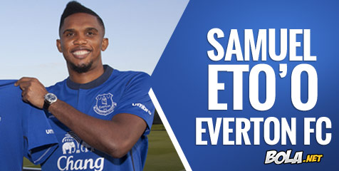 Everton Resmi Diperkuat Samuel Eto'o Everton Resmi Diperkuat Samuel Eto'o