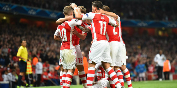 Highlights Playoff Liga Champions: Arsenal 1-0 Besiktas Highlights Playoff Liga Champions: Arsenal 1-0 Besiktas