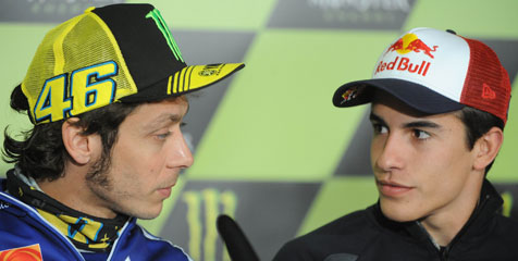 'Marquez Takkan Jadi 'Salesman' MotoGP Sebaik Rossi' 'Marquez Takkan Jadi 'Salesman' MotoGP Sebaik Rossi'