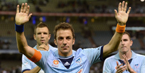 Terus Bermain, Del Piero Resmi Gabung ISL Terus Bermain, Del Piero Resmi Gabung ISL