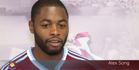 Barca Resmi Lepas Alex Song ke West Ham Barca Resmi Lepas Alex Song ke West Ham