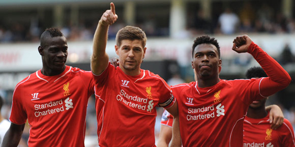 Galeri Spesial: Gerrard Pimpin Penghancuran White Hart Lane Galeri Spesial: Gerrard Pimpin Penghancuran White Hart Lane