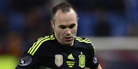 Iniesta Dicoret dari Skuat Spanyol Iniesta Dicoret dari Skuat Spanyol