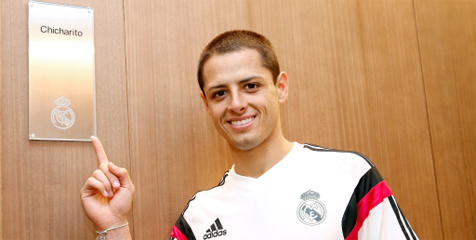 Chicharito: Siapapun Pencetak Golnya, Yang Penting Real Menang Chicharito: Siapapun Pencetak Golnya, Yang Penting Real Menang