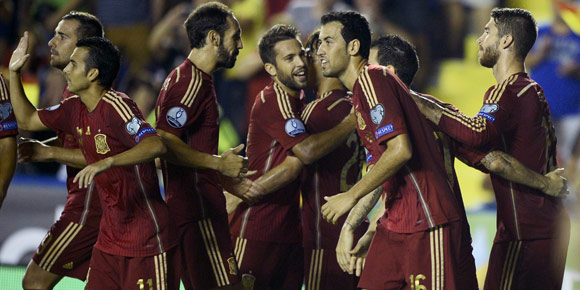 Highlights Kualifikasi EURO: Spanyol 5-1 Makedonia Highlights Kualifikasi EURO: Spanyol 5-1 Makedonia