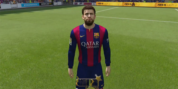 Detail Wajah Pemain Barcelona di Demo FIFA 15 Detail Wajah Pemain Barcelona di Demo FIFA 15