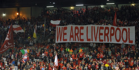 Konfigurasi Apik Rayakan Kembalinya Liverpool ke Liga Champions Konfigurasi Apik Rayakan Kembalinya Liverpool ke Liga Champions