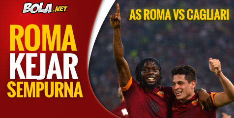 Preview: AS Roma vs Cagliari, Kejar Sempurna
