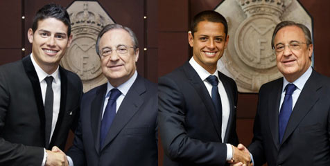 Perez Gaet Chicharito & James Demi Bisnis Pribadi? Perez Gaet Chicharito & James Demi Bisnis Pribadi?