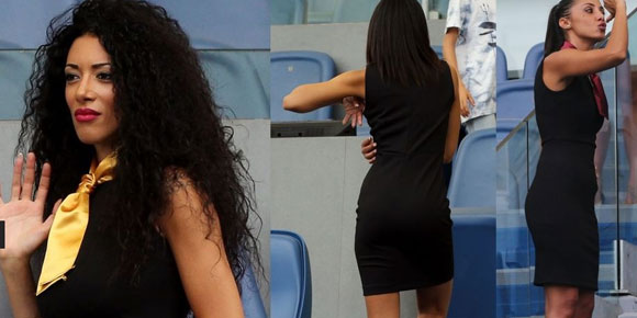 Layani Tifosi, Roma Hadirkan 'Pramugari' Cantik di Olimpico Layani Tifosi, Roma Hadirkan 'Pramugari' Cantik di Olimpico