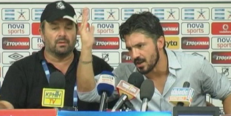 Timnya Menang, Gattuso Ngamuk Saat Konferensi Pers Timnya Menang, Gattuso Ngamuk Saat Konferensi Pers