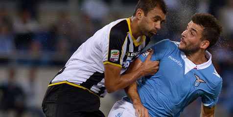 Lazio dan Udinese Saling Jegal Rekor Lazio dan Udinese Saling Jegal Rekor