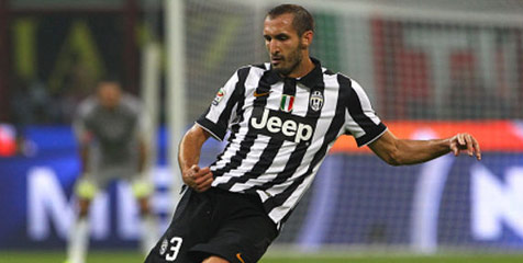 Juventus Gemilang, Chiellini Senang