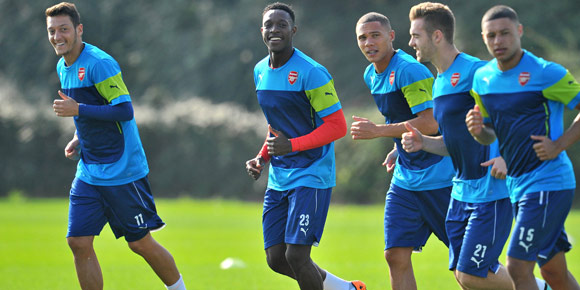 Galeri: Persiapan Arsenal Hadapi Galatasaray Galeri: Persiapan Arsenal Hadapi Galatasaray