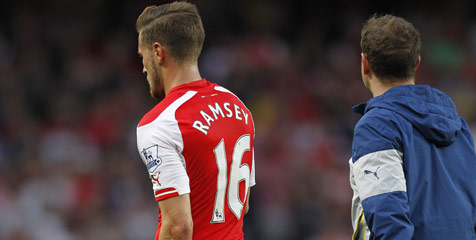 Waduh, Ramsey Absen Empat Pekan Karena Cedera Waduh, Ramsey Absen Empat Pekan Karena Cedera