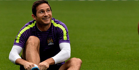Lampard Akui Aneh Bermain untuk City Lampard Akui Aneh Bermain untuk City
