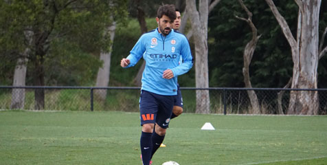 David Villa Siap Lakoni Debut di Australia David Villa Siap Lakoni Debut di Australia