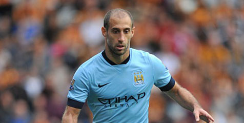 Zabaleta Minta City Terus Buntuti Chelsea Zabaleta Minta City Terus Buntuti Chelsea