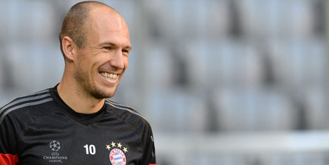 'Robben Lebih Komplit Ketimbang Ronaldo atau Messi' 'Robben Lebih Komplit Ketimbang Ronaldo atau Messi'