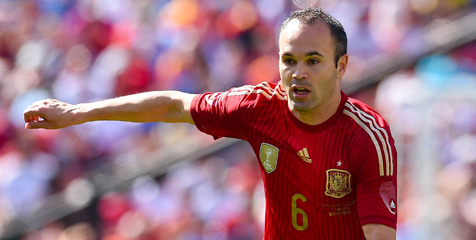 Spanyol Kalah, Iniesta Mengumpat di Twitter Spanyol Kalah, Iniesta Mengumpat di Twitter
