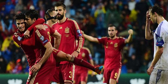 Highlight Kualifikasi Euro 2016: Luksemburg 0-4 Spanyol Highlight Kualifikasi Euro 2016: Luksemburg 0-4 Spanyol