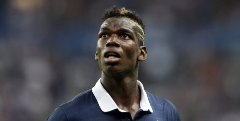 Pogba Bantah Cekcok Evra