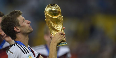 Thomas Muller: Saat Ini Saya Adalah Juara Dunia Thomas Muller: Saat Ini Saya Adalah Juara Dunia