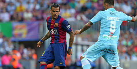 Alves: Di Bawah Form Jelang Clasico? Tak Masalah Alves: Di Bawah Form Jelang Clasico? Tak Masalah