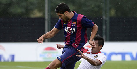 Jorge: Messi Bisa Berkolaborasi dengan Suarez Jorge: Messi Bisa Berkolaborasi dengan Suarez