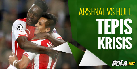 Preview: Arsenal vs Hull City, Tepis Krisis