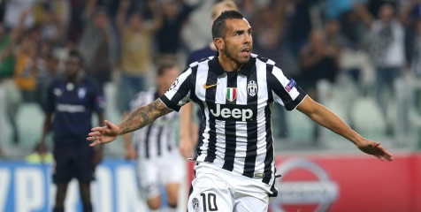 Lippi Sebut Tevez Sudah Selevel Zidane