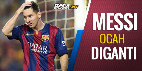 Terungkap, Messi Tolak Diganti Terungkap, Messi Tolak Diganti