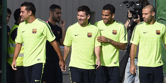 Galeri: Persiapan Barcelona Hadapi Ajax Galeri: Persiapan Barcelona Hadapi Ajax