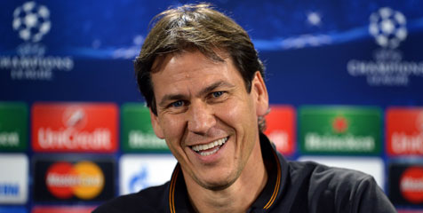 Roma vs Bayern, Garcia Sadar Posisi Timnya Roma vs Bayern, Garcia Sadar Posisi Timnya