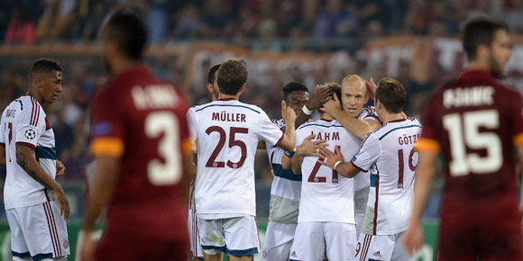 Highlights UCL: AS Roma 1-7 Bayern Munich Highlights UCL: AS Roma 1-7 Bayern Munich