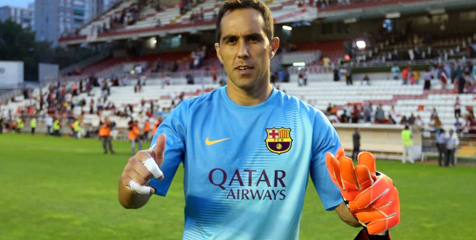 Bravo: Saya Bukan Kiper Nomor Satu Barca Bravo: Saya Bukan Kiper Nomor Satu Barca