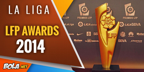 Ronaldo Raih Hattrick di LFP Awards Ronaldo Raih Hattrick di LFP Awards