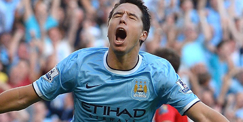 Nasri Siap Main, Lampard Belum Nasri Siap Main, Lampard Belum