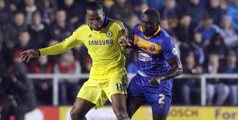 Buat Chelsea Kewalahan, Drogba Salut Kepada Shrewsbury Buat Chelsea Kewalahan, Drogba Salut Kepada Shrewsbury