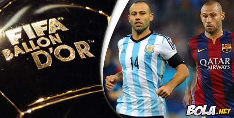 Kandidat Ballon d'Or 2014: Javier Mascherano Kandidat Ballon d'Or 2014: Javier Mascherano