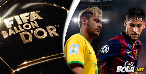 Kandidat Ballon d'Or 2014: Neymar Kandidat Ballon d'Or 2014: Neymar