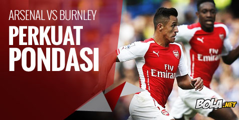 Preview: Arsenal vs Burnley, Perkuat Pondasi Preview: Arsenal vs Burnley, Perkuat Pondasi