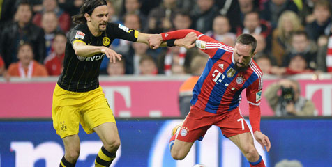 Puas Kalahkan Dortmund, Guardiola Puji Ribery Puas Kalahkan Dortmund, Guardiola Puji Ribery