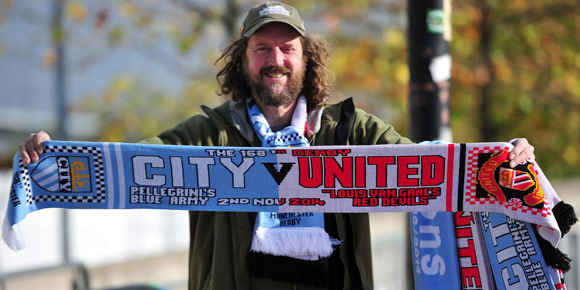 Galeri Suporter: Manchester City vs Manchester United Galeri Suporter: Manchester City vs Manchester United