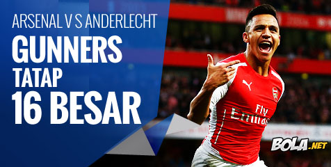 Preview: Arsenal vs Anderlecht, Tuju 16 Besar Preview: Arsenal vs Anderlecht, Tuju 16 Besar