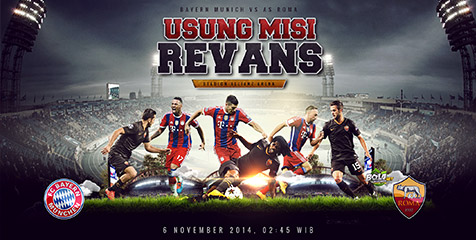 Preview: Bayern Munich vs Roma, Semangat Revans Preview: Bayern Munich vs Roma, Semangat Revans