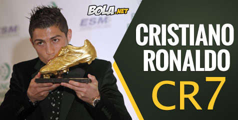 Ronaldo Terima Golden Boot
