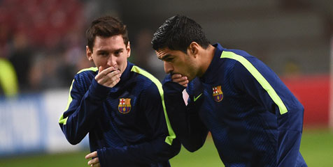 Messi: Suarez Akan Segera Cetak Gol Messi: Suarez Akan Segera Cetak Gol